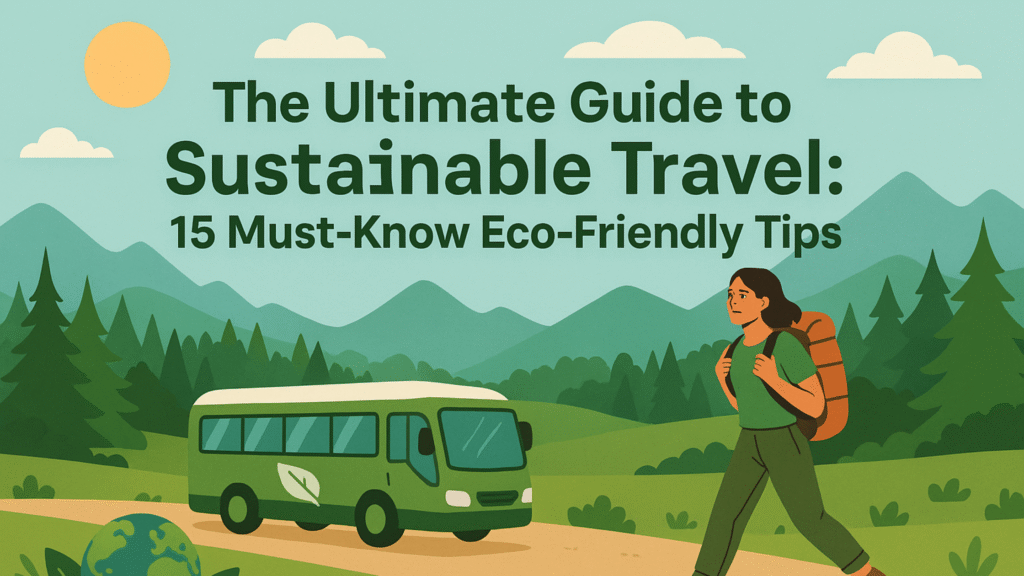 Sustainable travel