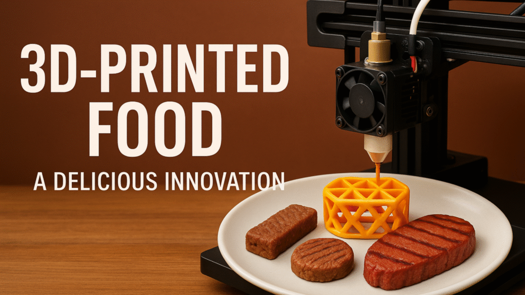 3D-printed food
