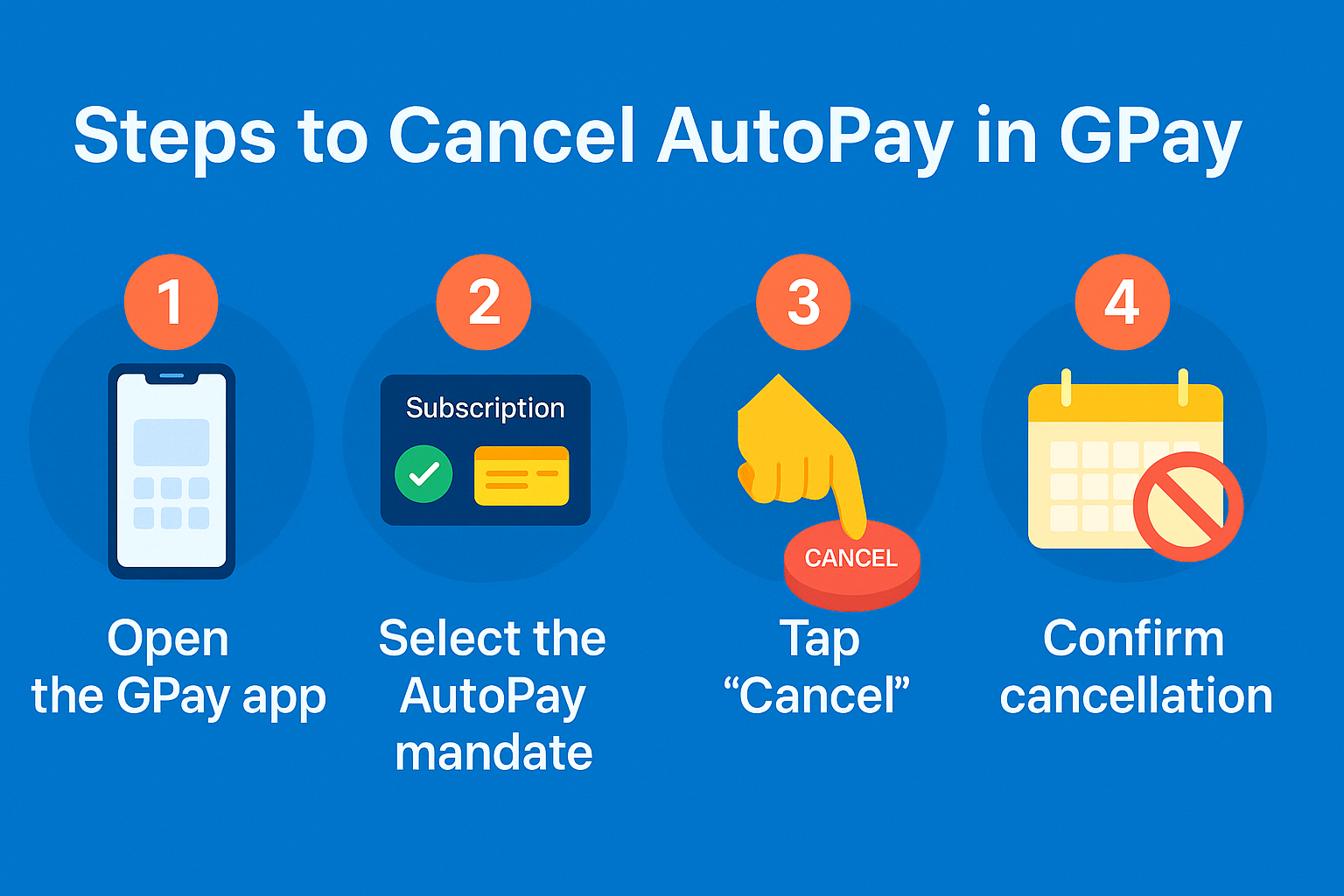 How to cancel autopay