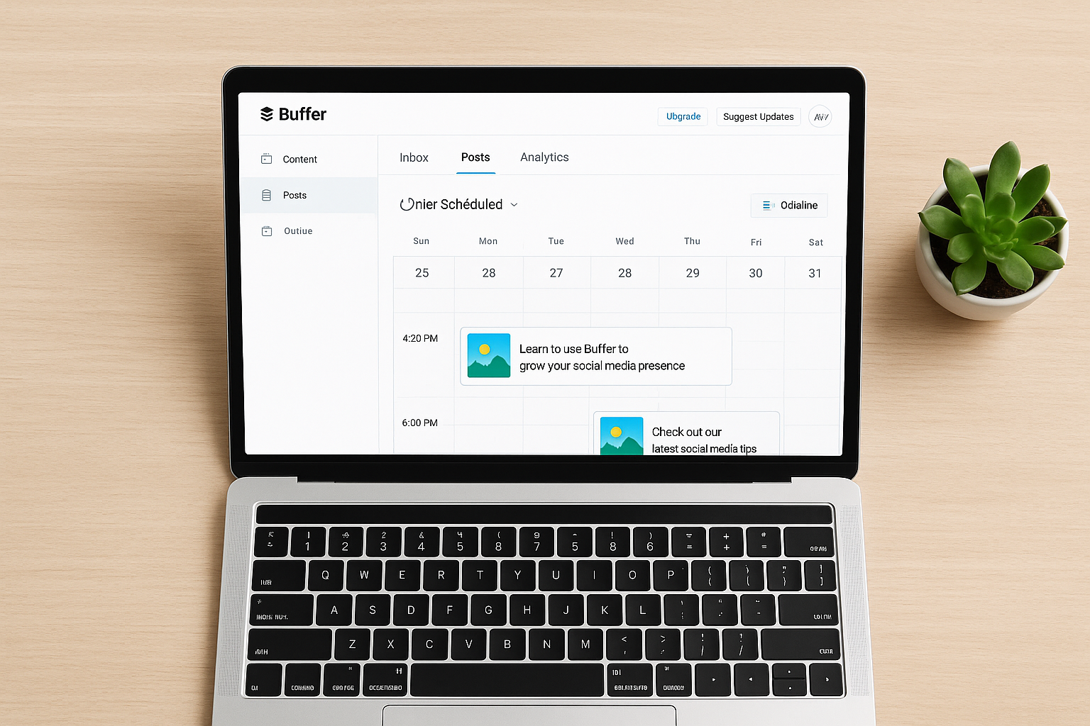 social media scheduler
