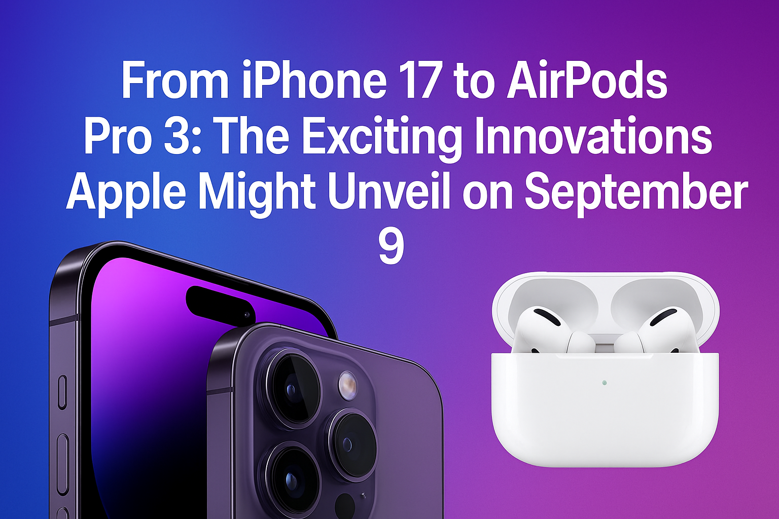 Apple september event