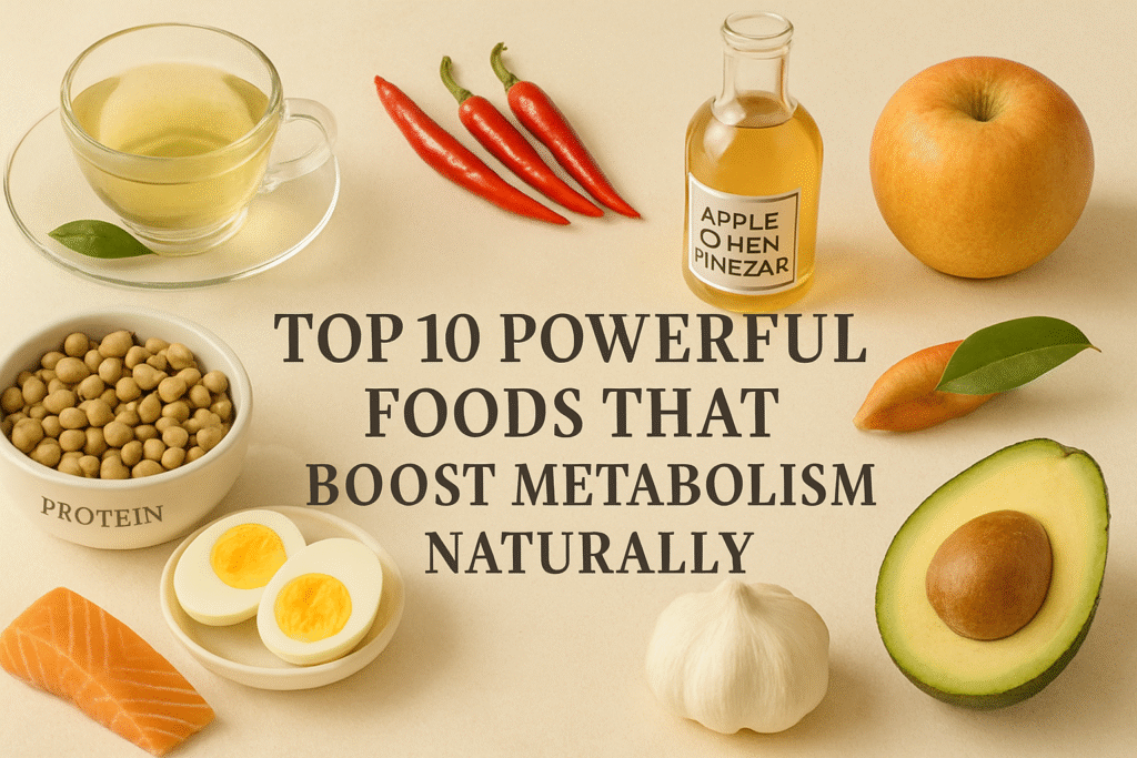 Foods that boosts metabolism
