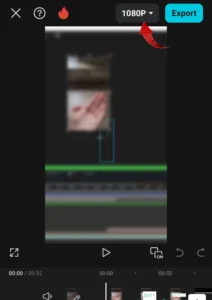 Click on the drop down menu indicating resolution