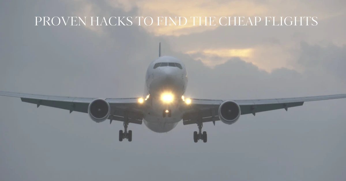 How to find cheap flights