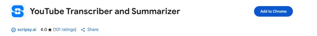 Scripsy AI chrome extension
